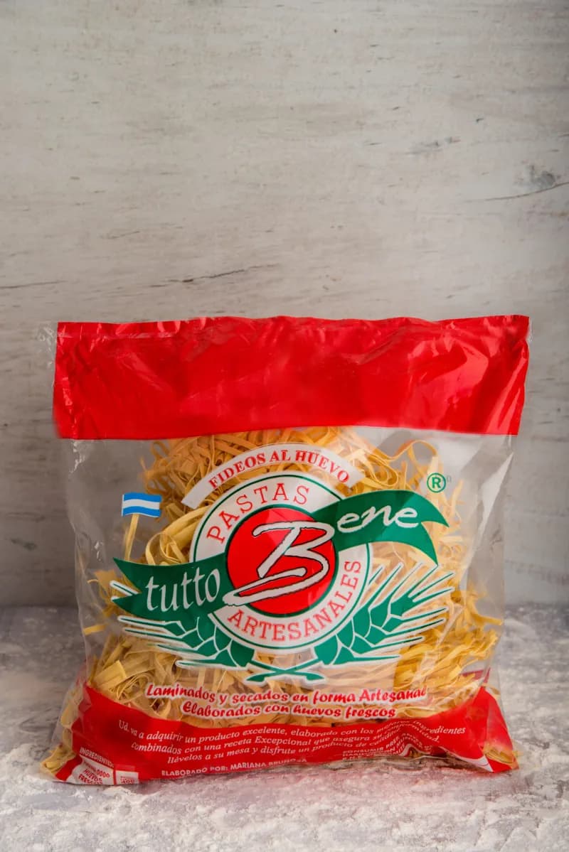 Fideos Secos de Huevo — Pastas Tutto Bene