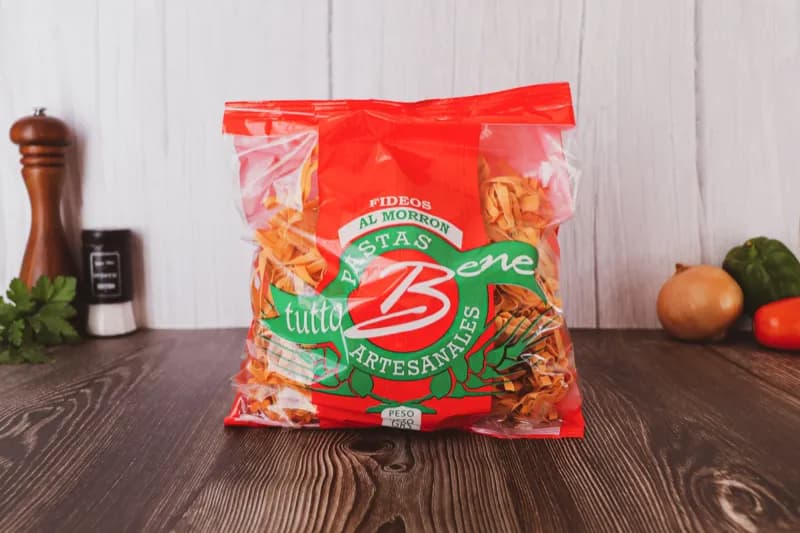 Fideos Secos de Morrón artesanales — Pastas Tutto Bene Villa María