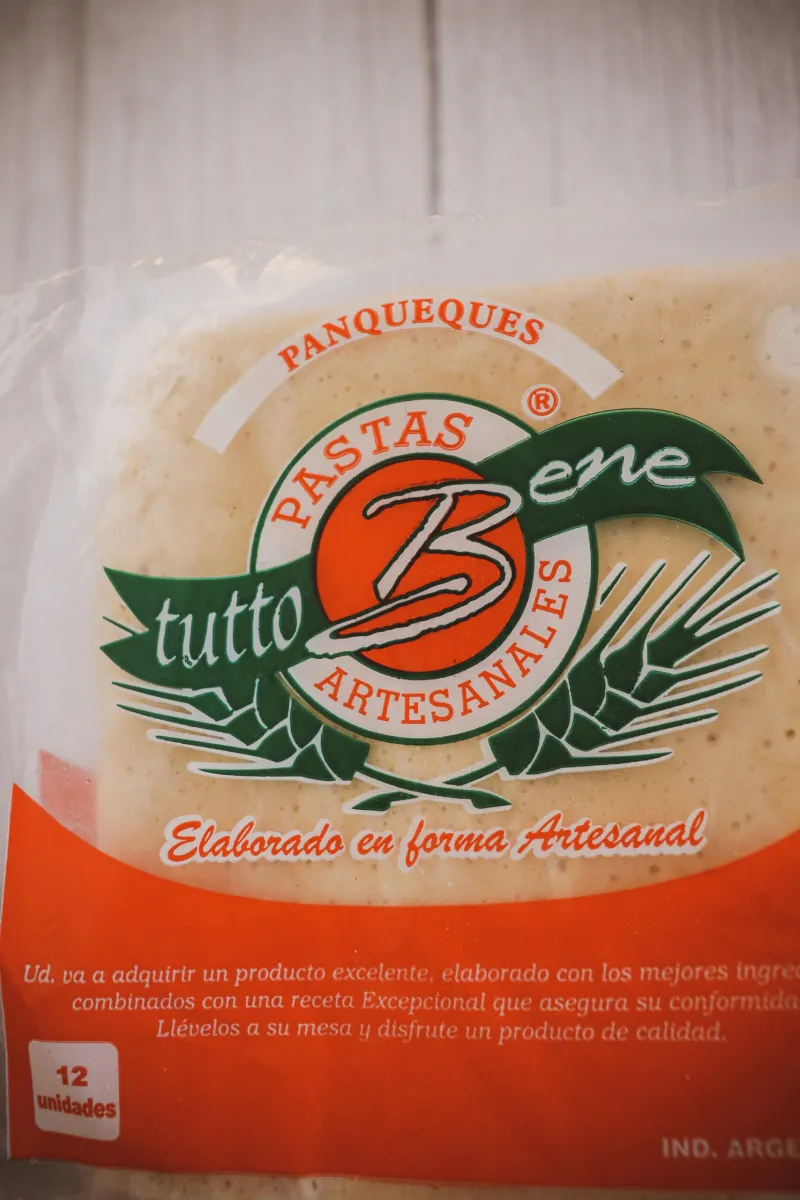 Tapas de Canelones — Pastas Tutto Bene